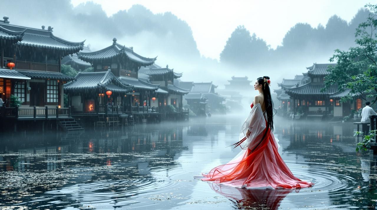 烟雨江南